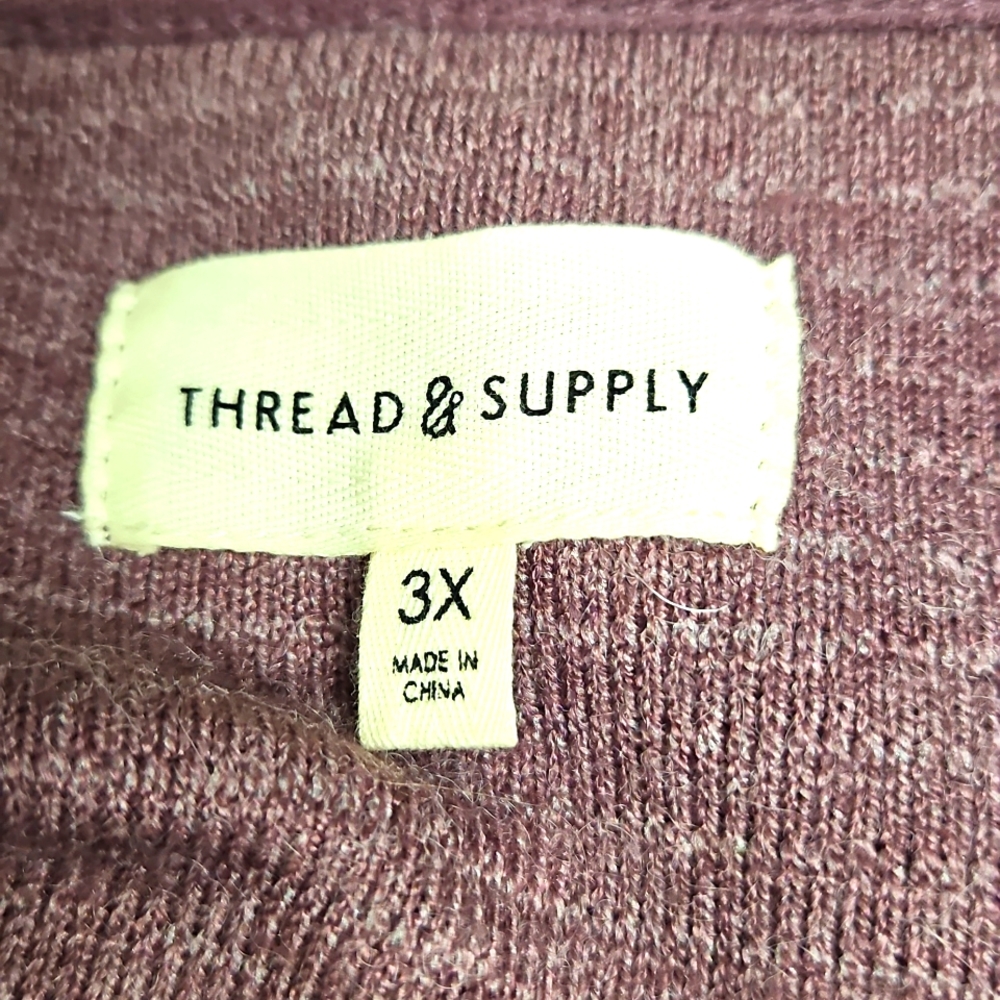 Plus Size Thread & Supply Merrick Pullover Cabinc… - image 5